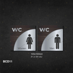 Bảng chỉ dẫn WC – BCD11