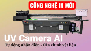 UV printing with AI camera